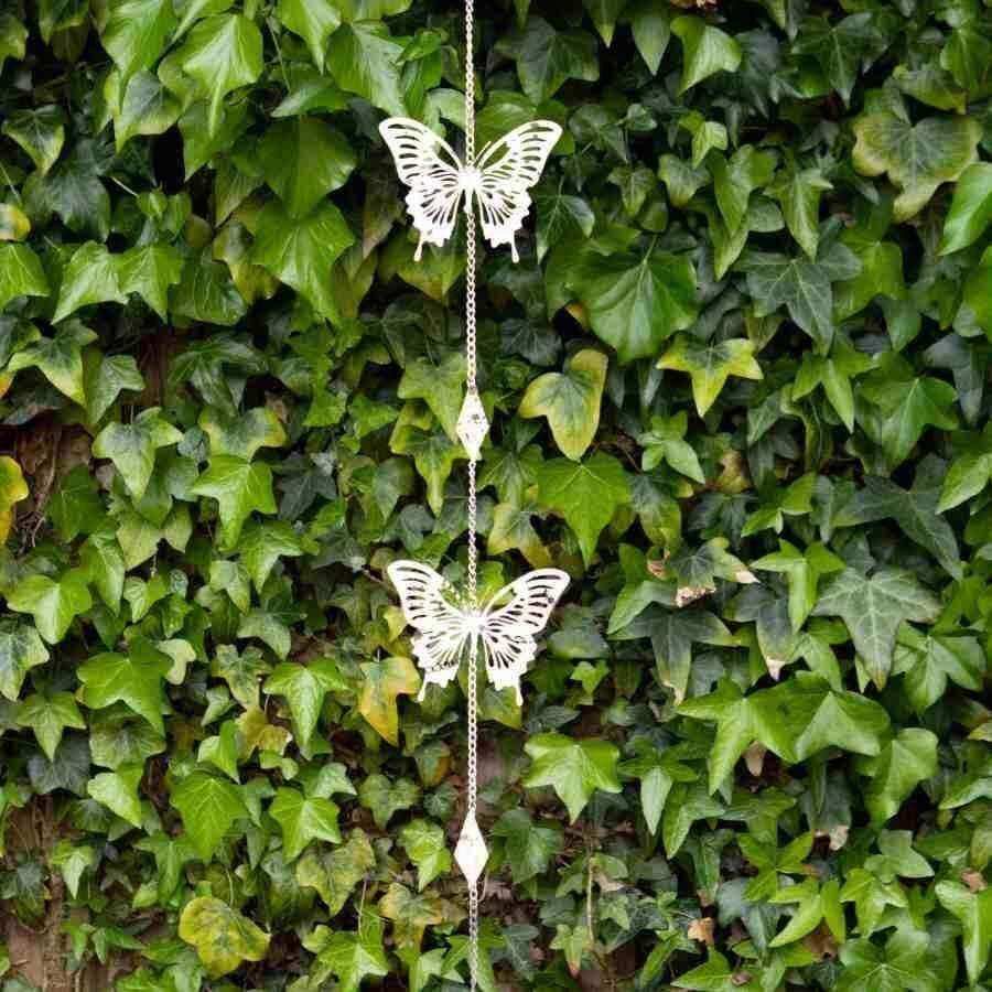 Decorative Hanging Rustic Butterfly Chain - The Farthing