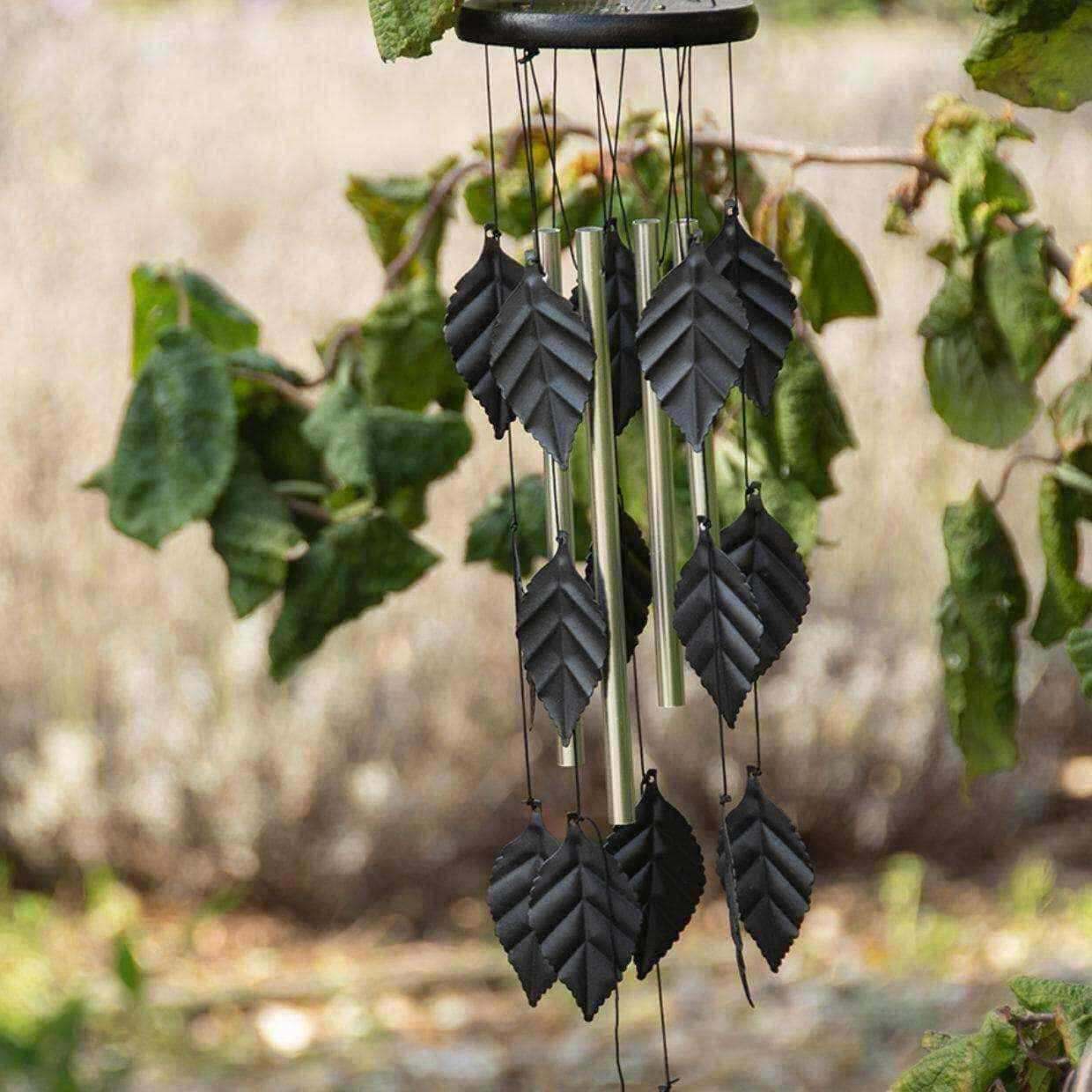Decorative Leaves Hanging Wind Chime - The Farthing