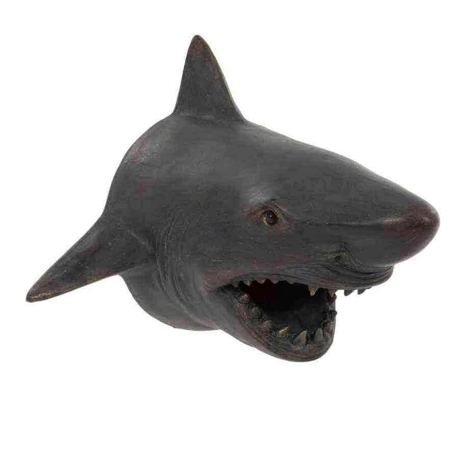 Decorative Wall Mounted Sharks Head - The Farthing