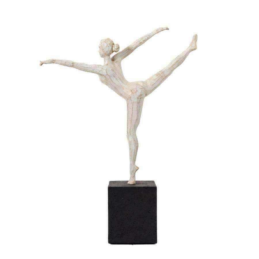Distressed Ballerina Sculpture Ornament - The Farthing