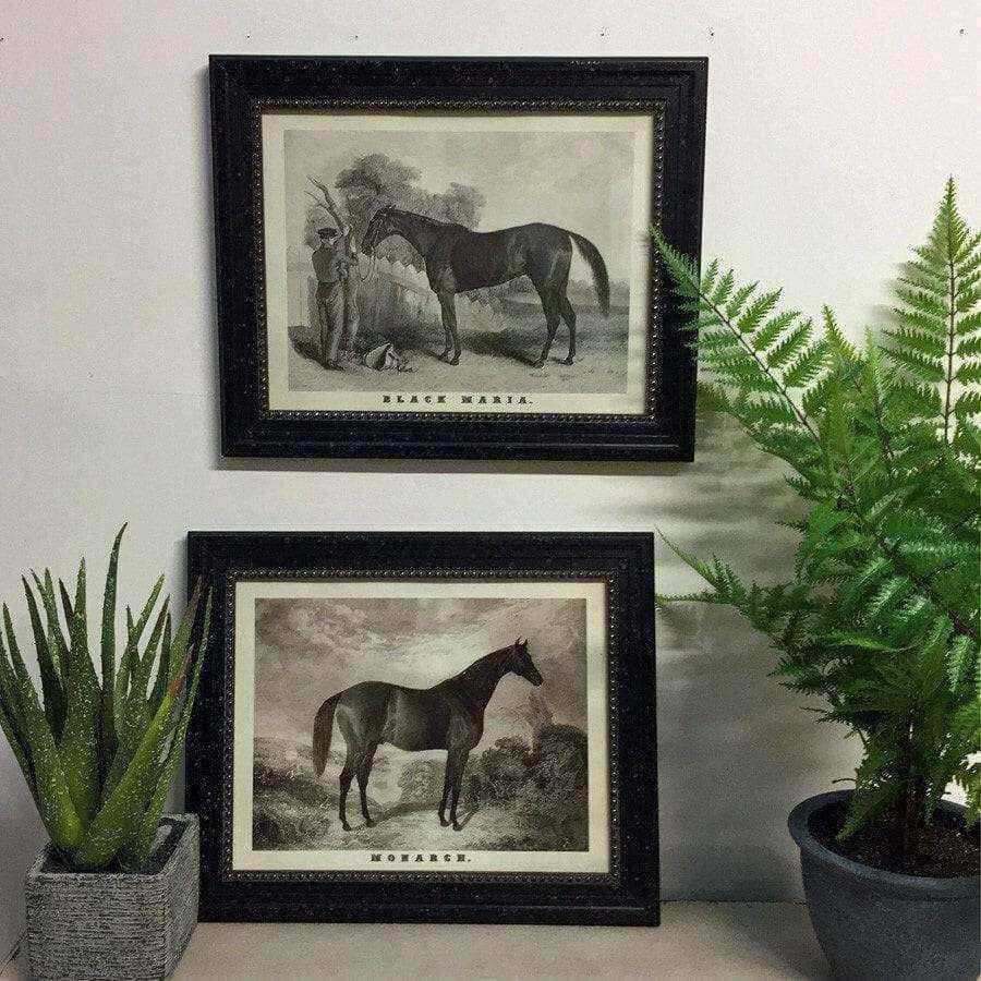 Distressed Framed Horse - The Farthing