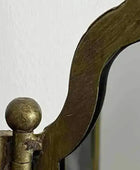Distressed Gold Adjustable 3 Piece Table Mirror - The Farthing