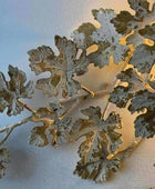 Distressed Leaves Cascade Statement Wall Light - The Farthing