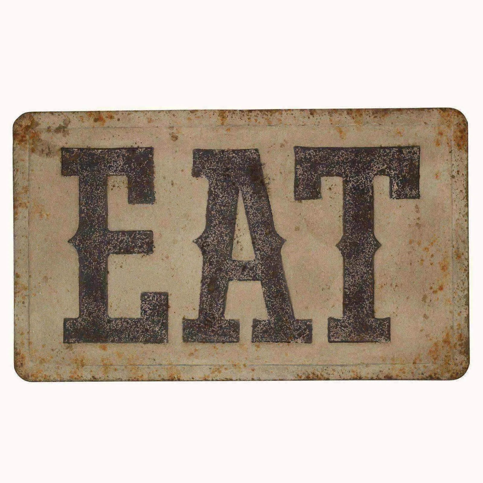 Distressed Metal Eat - The Farthing