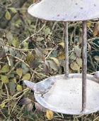 Distressed Metal Hanging Bird Feeder - The Farthing