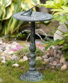 Distressed Metal Sundial Ornament - The Farthing