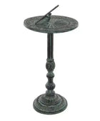 Distressed Metal Sundial Ornament - The Farthing