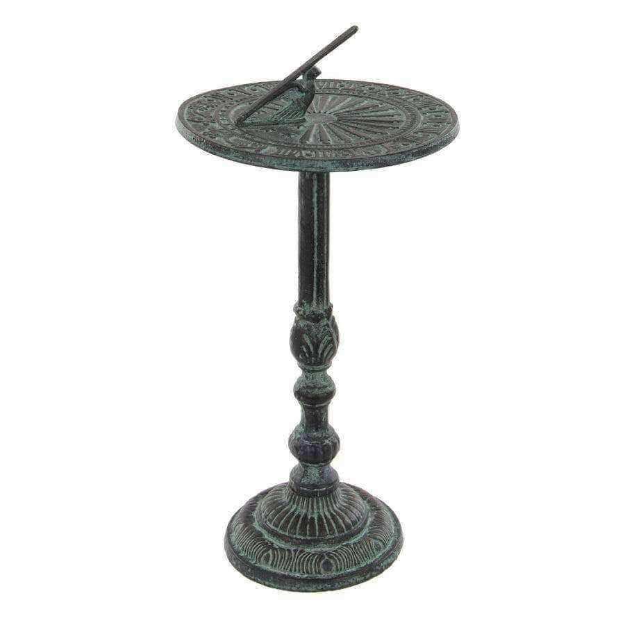 Distressed Metal Sundial Ornament - The Farthing