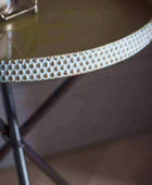 Distressed Metal Tripod Legged Side Table - The Farthing