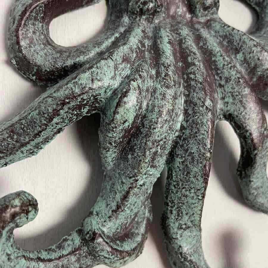 Distressed Octopus Door Hook - The Farthing