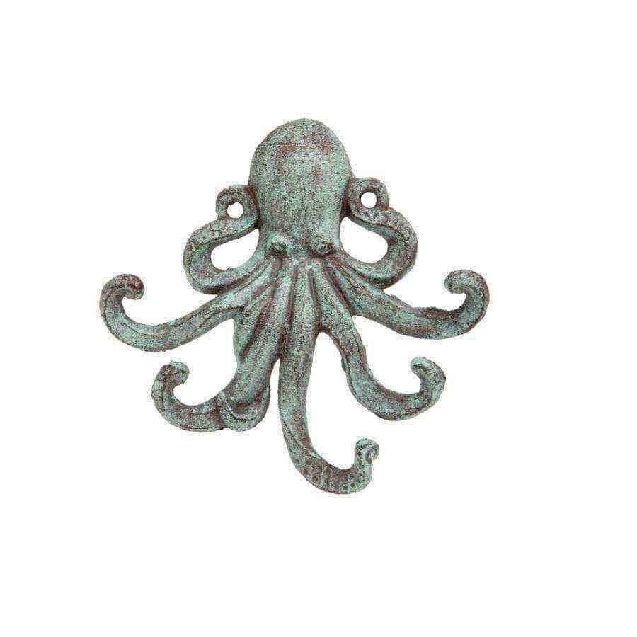 Distressed Octopus Door Hook - The Farthing