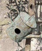 Distressed Watering Can Bird House - The Farthing