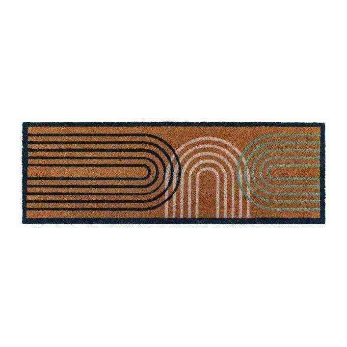Double Coir Doormat with Arches - The Farthing