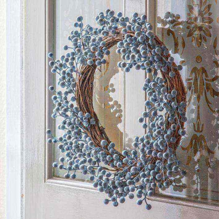 Dusty Blueberry Delux Wreath - The Farthing