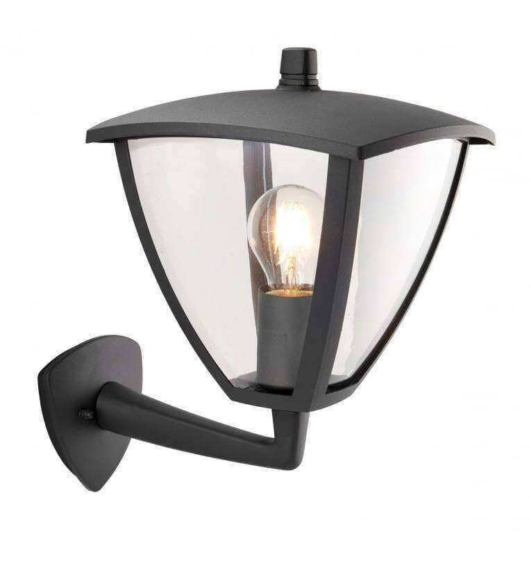 Exterior Black Metal Alford Wall Light - The Farthing