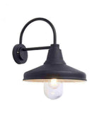 Exterior Black Wiltshire Barn Downlighting Wall Light - The Farthing