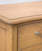 French Inspired Weather Wood Chest of Drawers - The Farthing