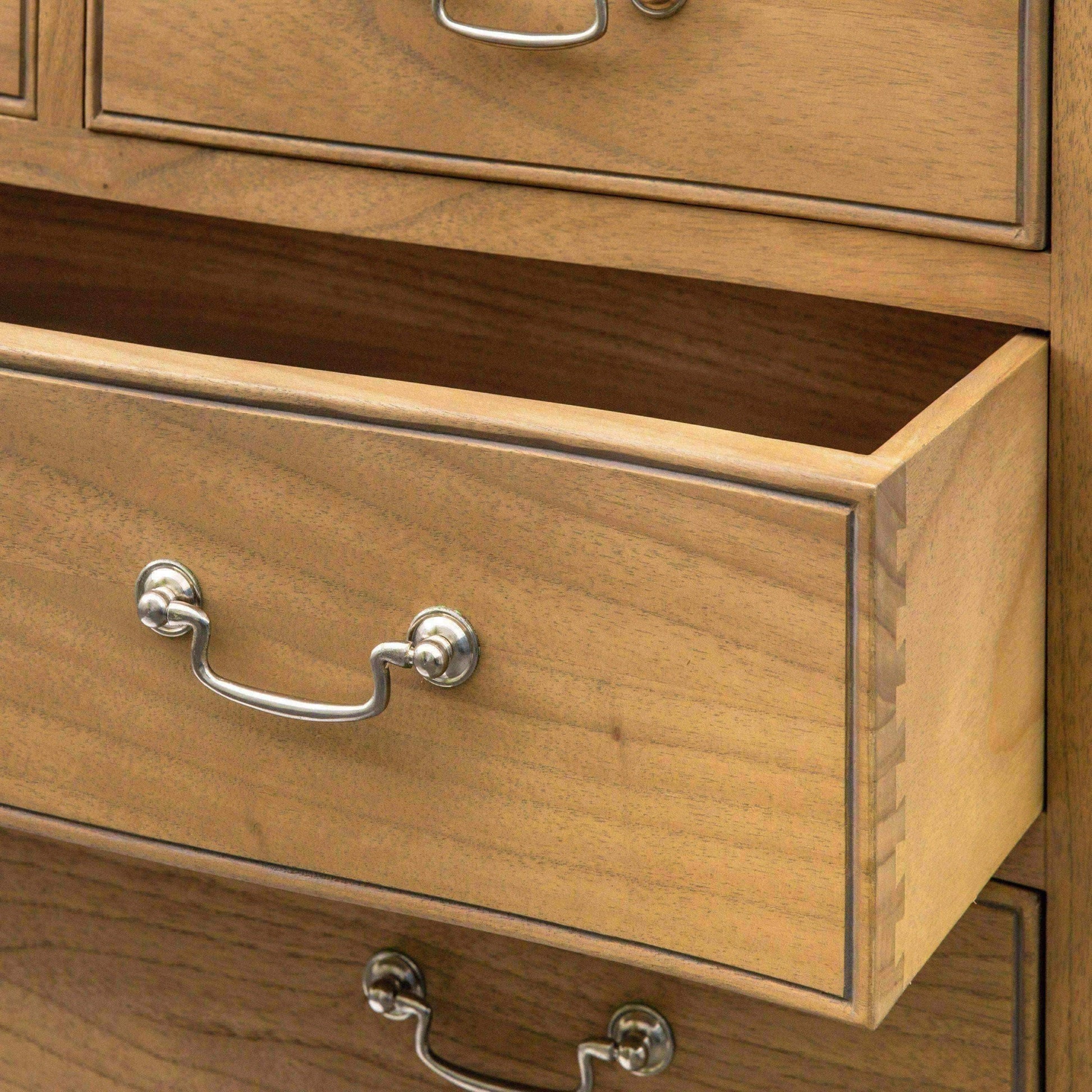 French Inspired Weather Wood Chest of Drawers - The Farthing