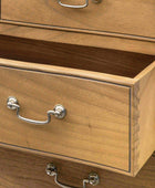 French Inspired Weather Wood Chest of Drawers - The Farthing