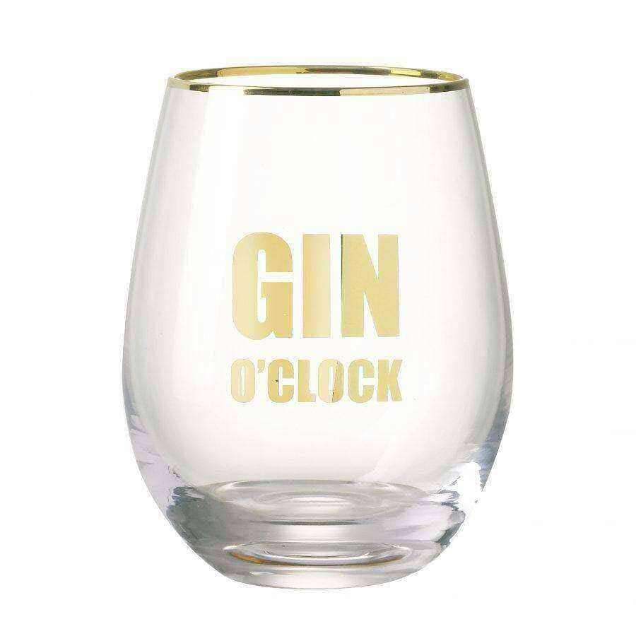 Gin O'Clock Glass - The Farthing