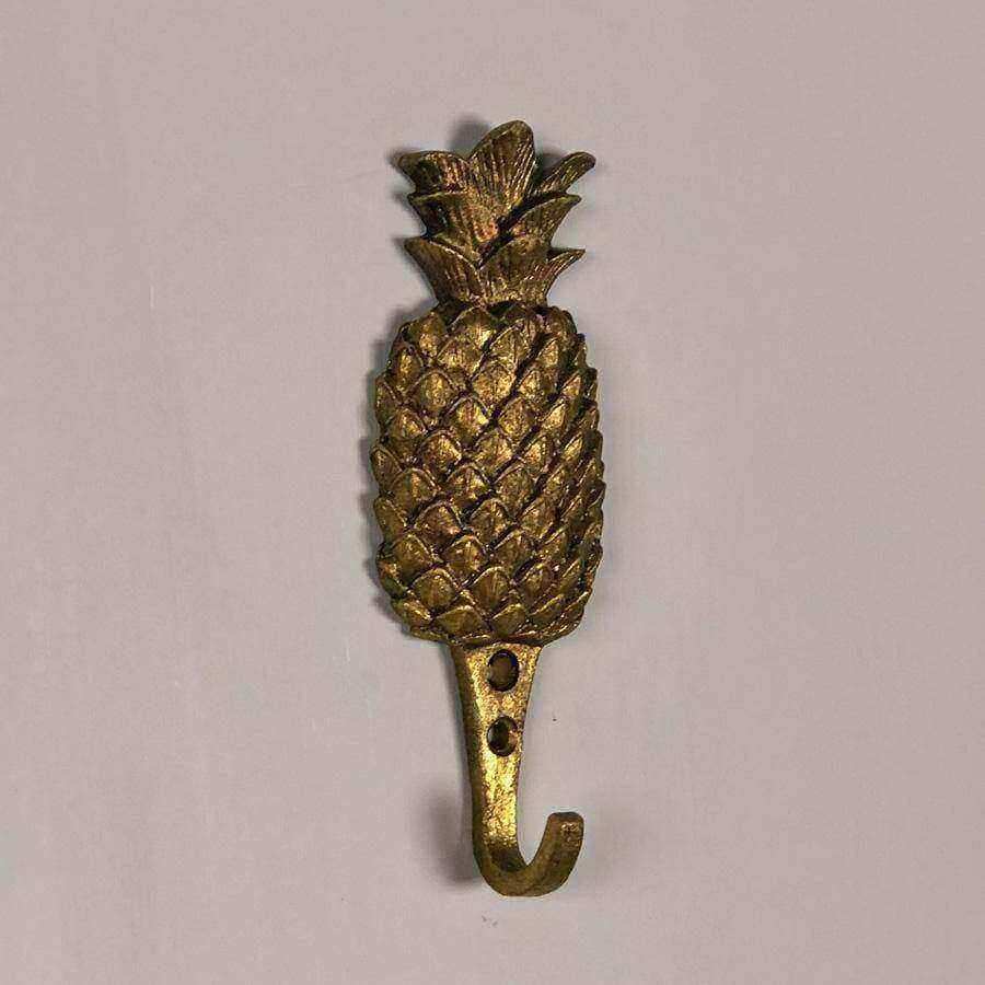 Golden Pineapple Door Hook - The Farthing