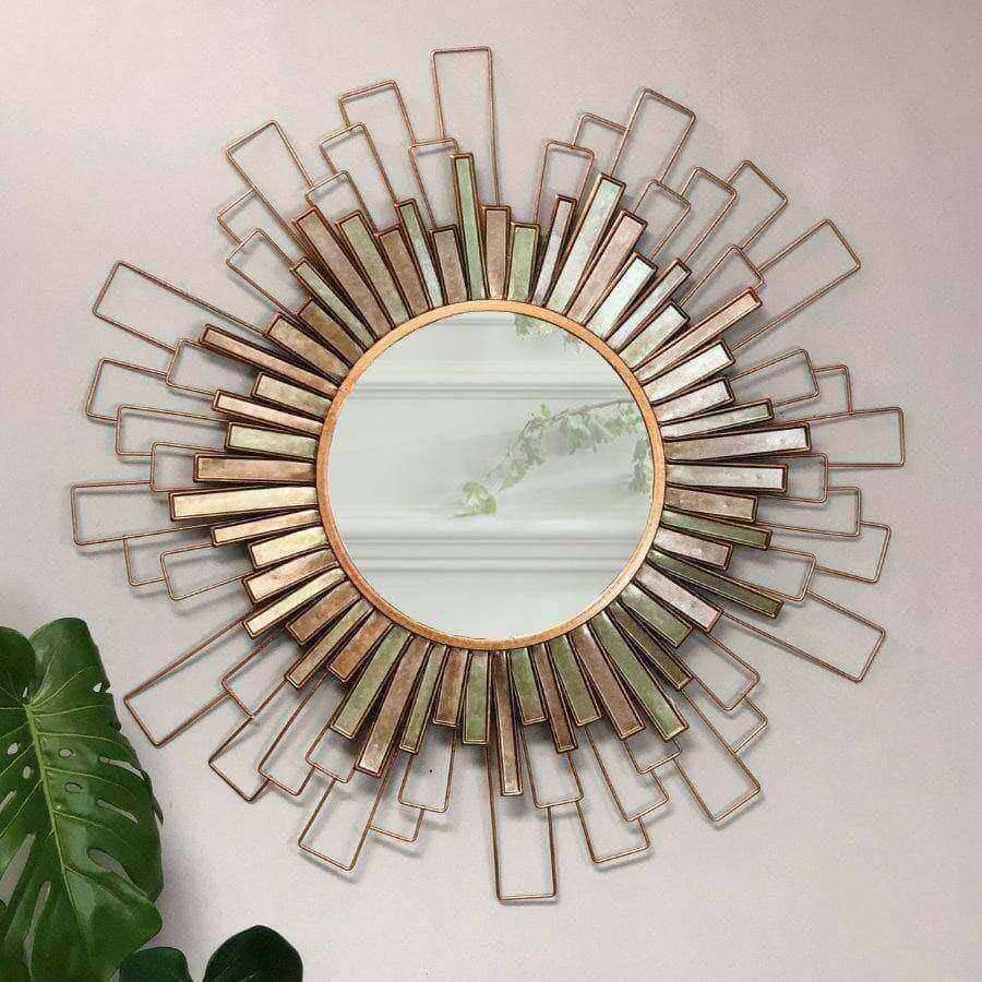Golden Southedge Wall Mirror - The Farthing