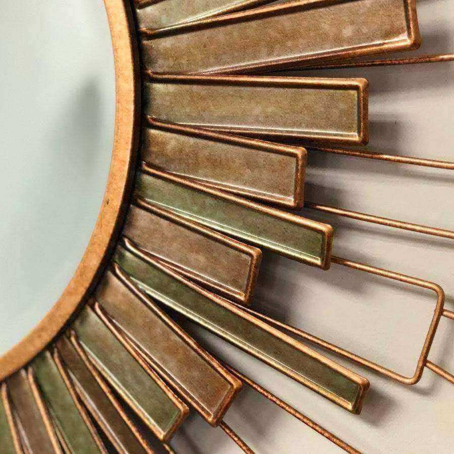 Golden Southedge Wall Mirror - The Farthing