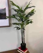 Green Artificial Bamboo Palm Tree - The Farthing