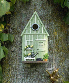 Green Shed Bird Nesting Box - The Farthing