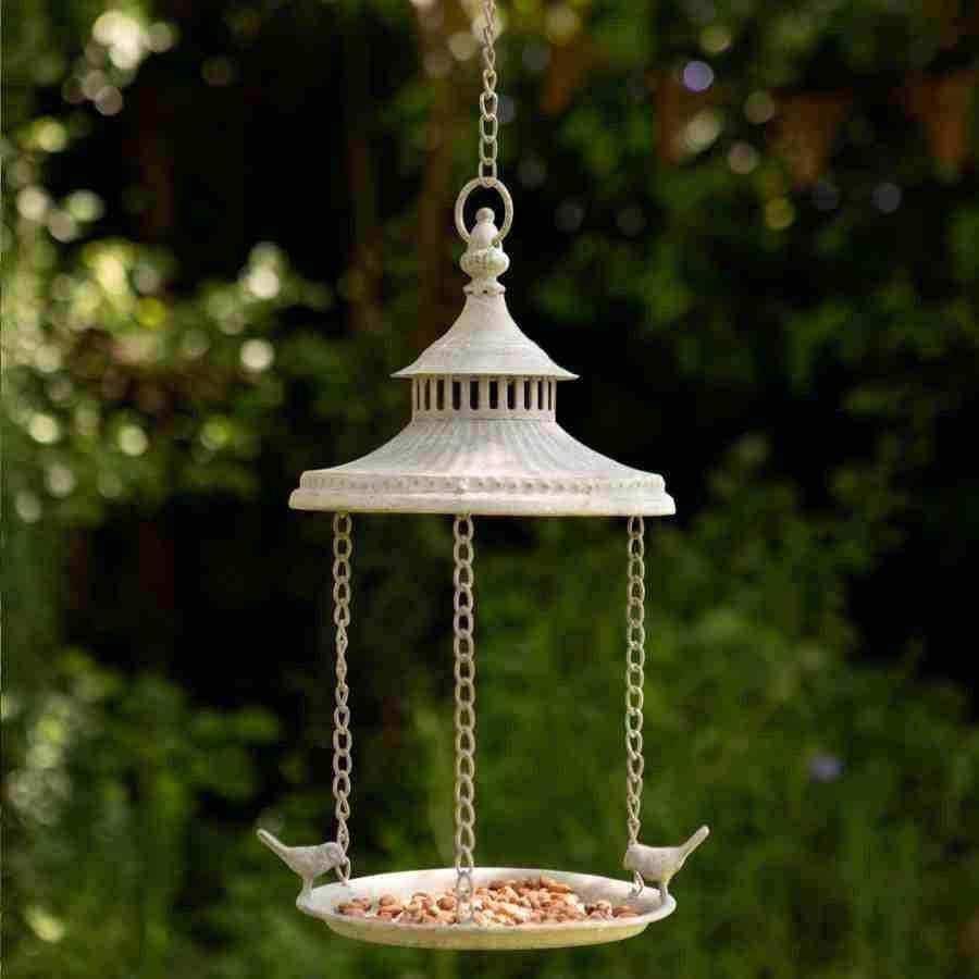 Hanging Metal Bird Feeder - The Farthing