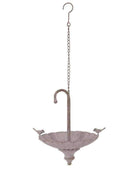 Hanging Metal Brolly Bird Feeder - The Farthing