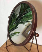 Industrial Antiqued Copper Table Mirror - The Farthing