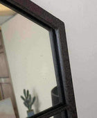 Industrial Arched Top Window Wall Mirror - The Farthing