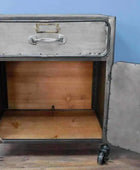 Industrial Locker Style Bedside Cabinet - The Farthing