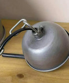 Industrial Metal Spun Metal Pendant Light - The Farthing