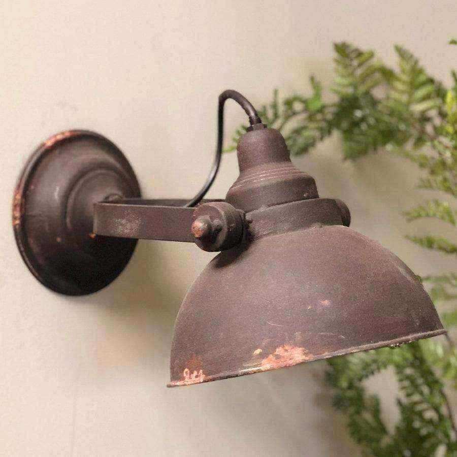 Industrial Rustic Wall Light - The Farthing