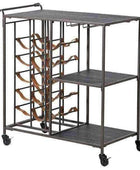 Industrial Style Drinks Trolley - The Farthing