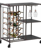 Industrial Style Drinks Trolley - The Farthing