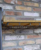 Industrial Wall Mounted Wine Bottle Shelf - The Farthing