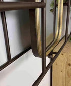 Industrial Wall Storage with Tilting Mirror - The Farthing