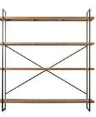 Large Industrial Loft Style Shelf Display Unit - The Farthing