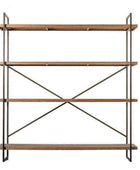 Large Industrial Loft Style Shelf Display Unit - The Farthing