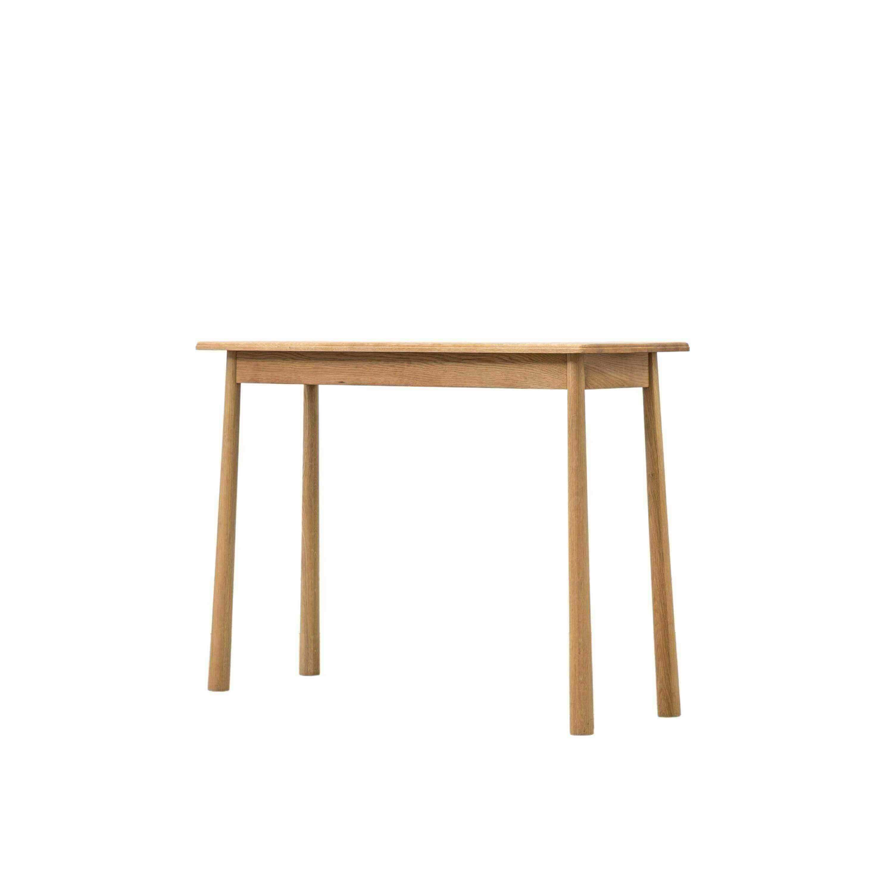 Light Oak Console Table - The Farthing