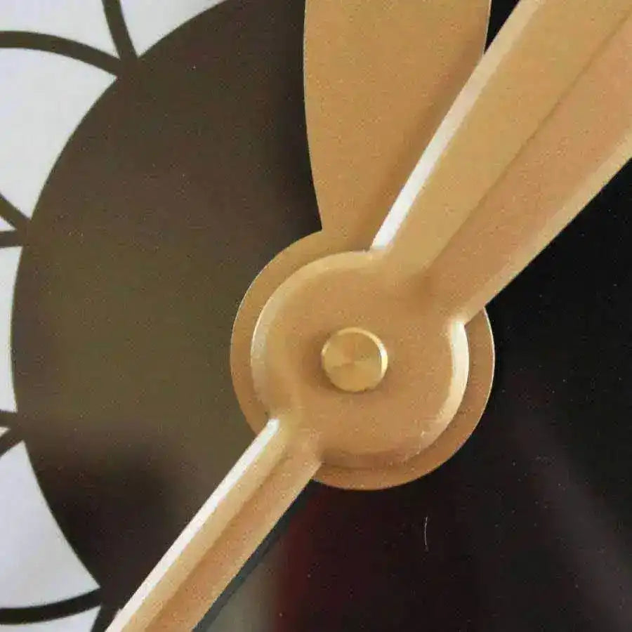 Light Up Led Gold Wall Clock - The Farthing