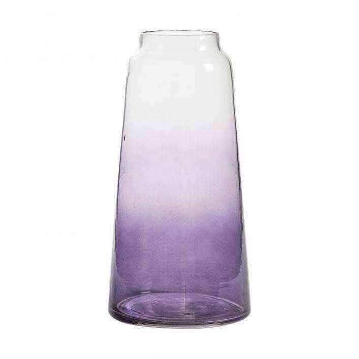 Lilac Base Conical Glass - The Farthing