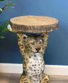 Luke Leopard Side Table - The Farthing