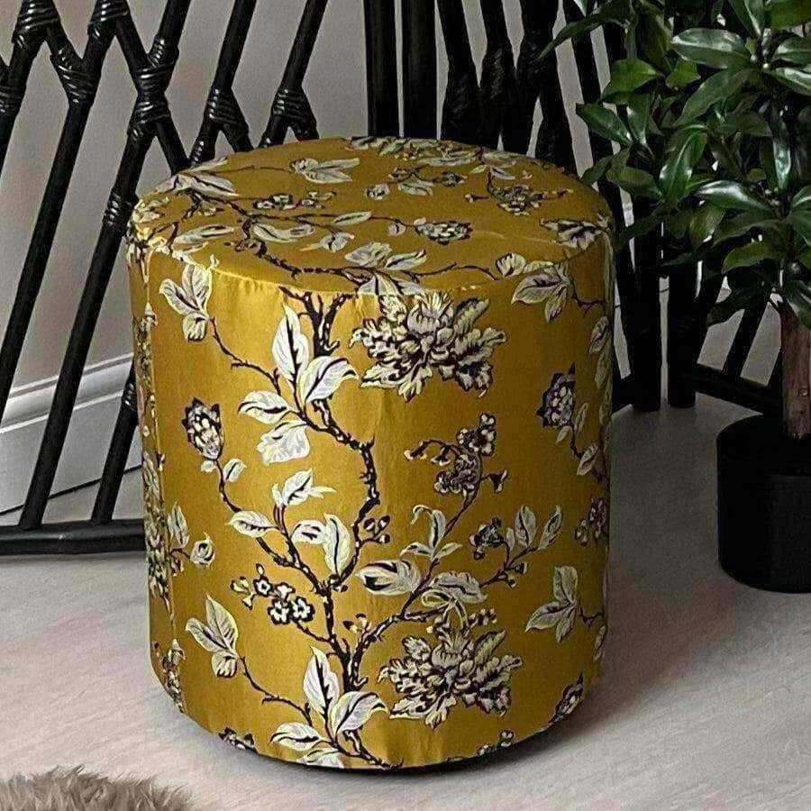 Magnolia Tree Golden Yellow Footstool - The Farthing