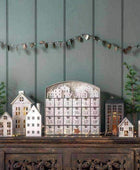 Metal House Scene Advent Calendar - The Farthing