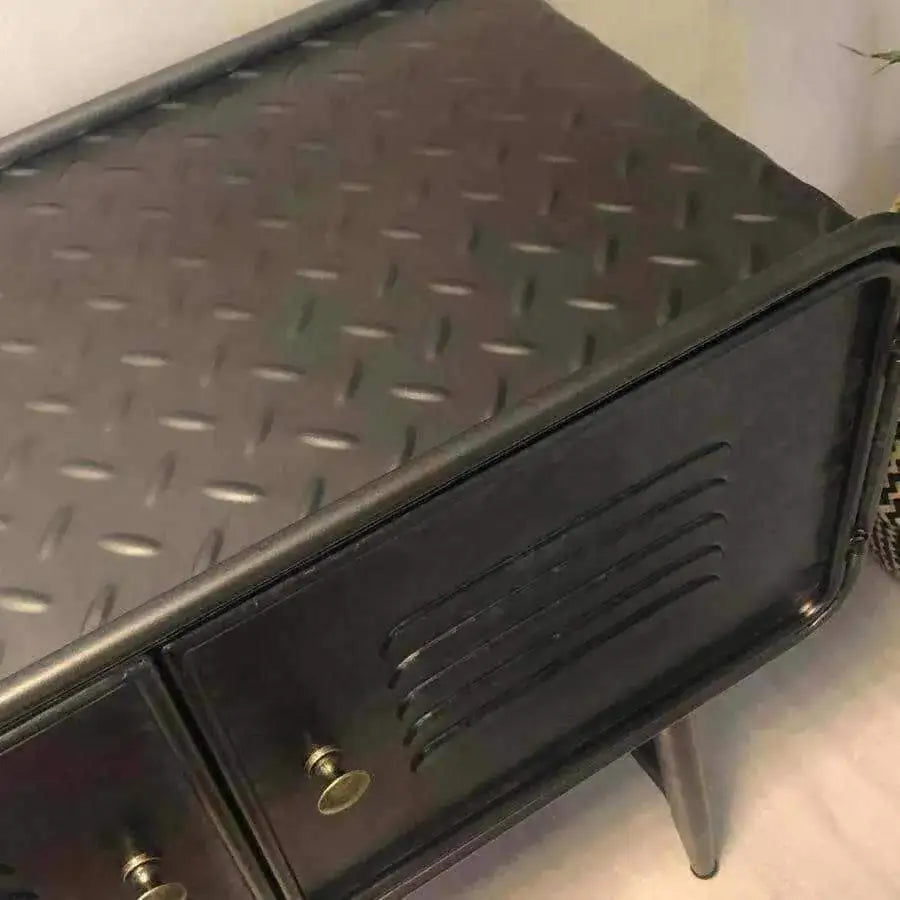 Metal Locker Low Cabinet - The Farthing