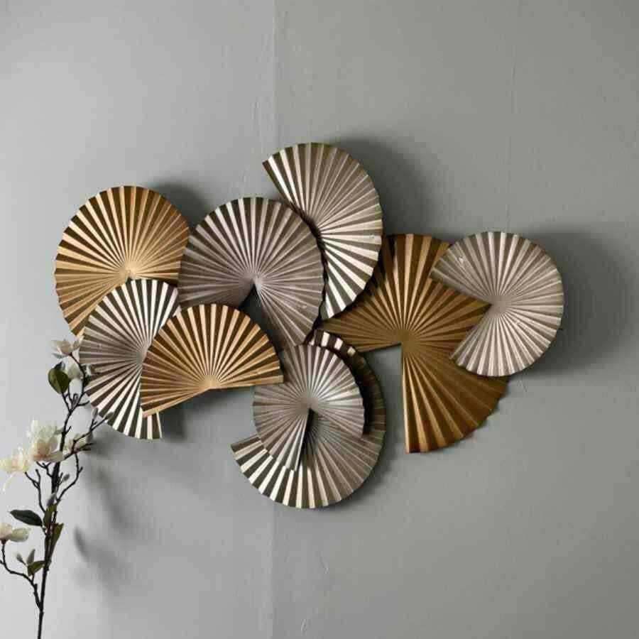 Metallic Discs Wall Art - The Farthing